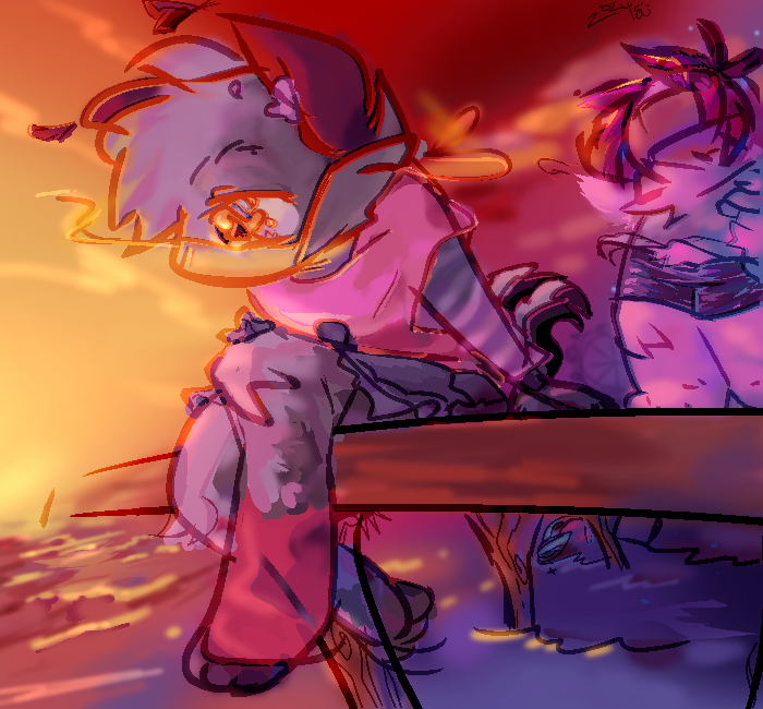  pier lighter lineart